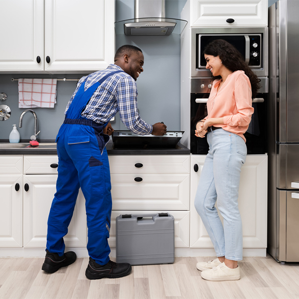 can you provide an estimate for cooktop repair before beginning any work in Roberts Wisconsin